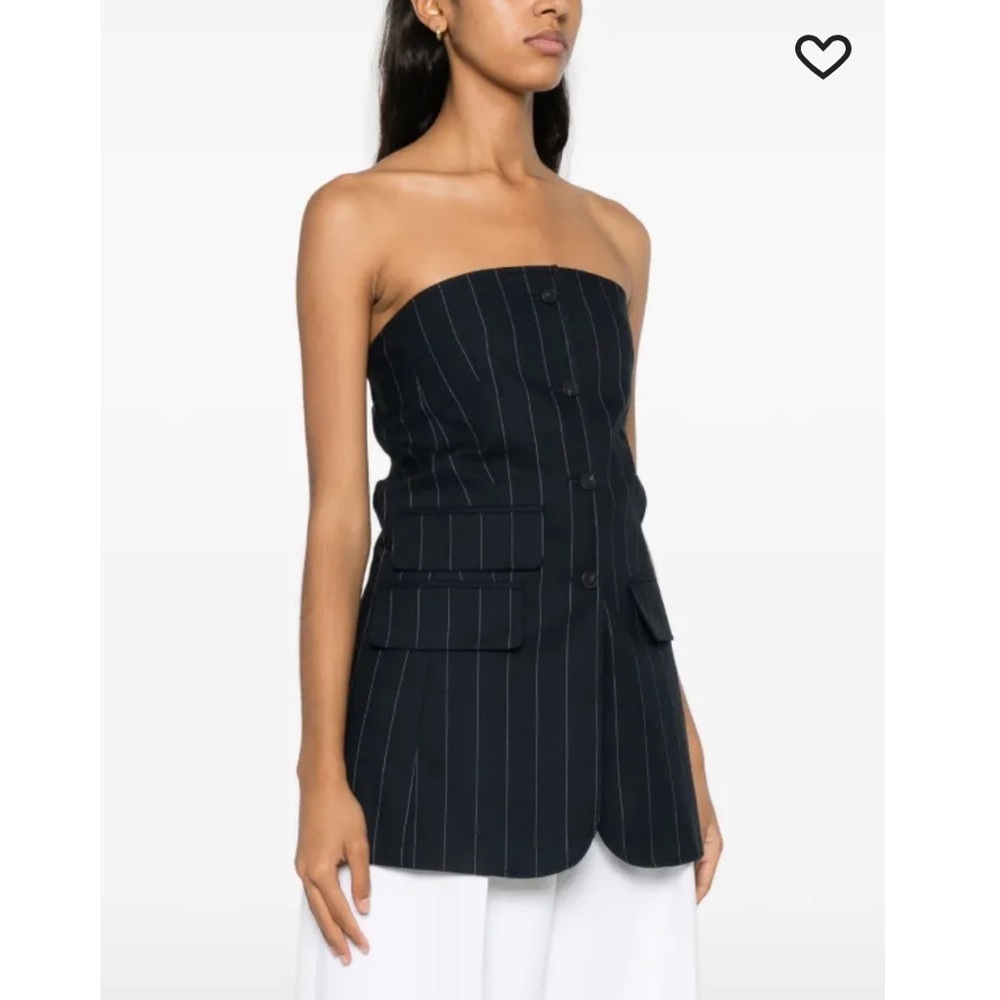 The Frankie shop Sunny strapless top